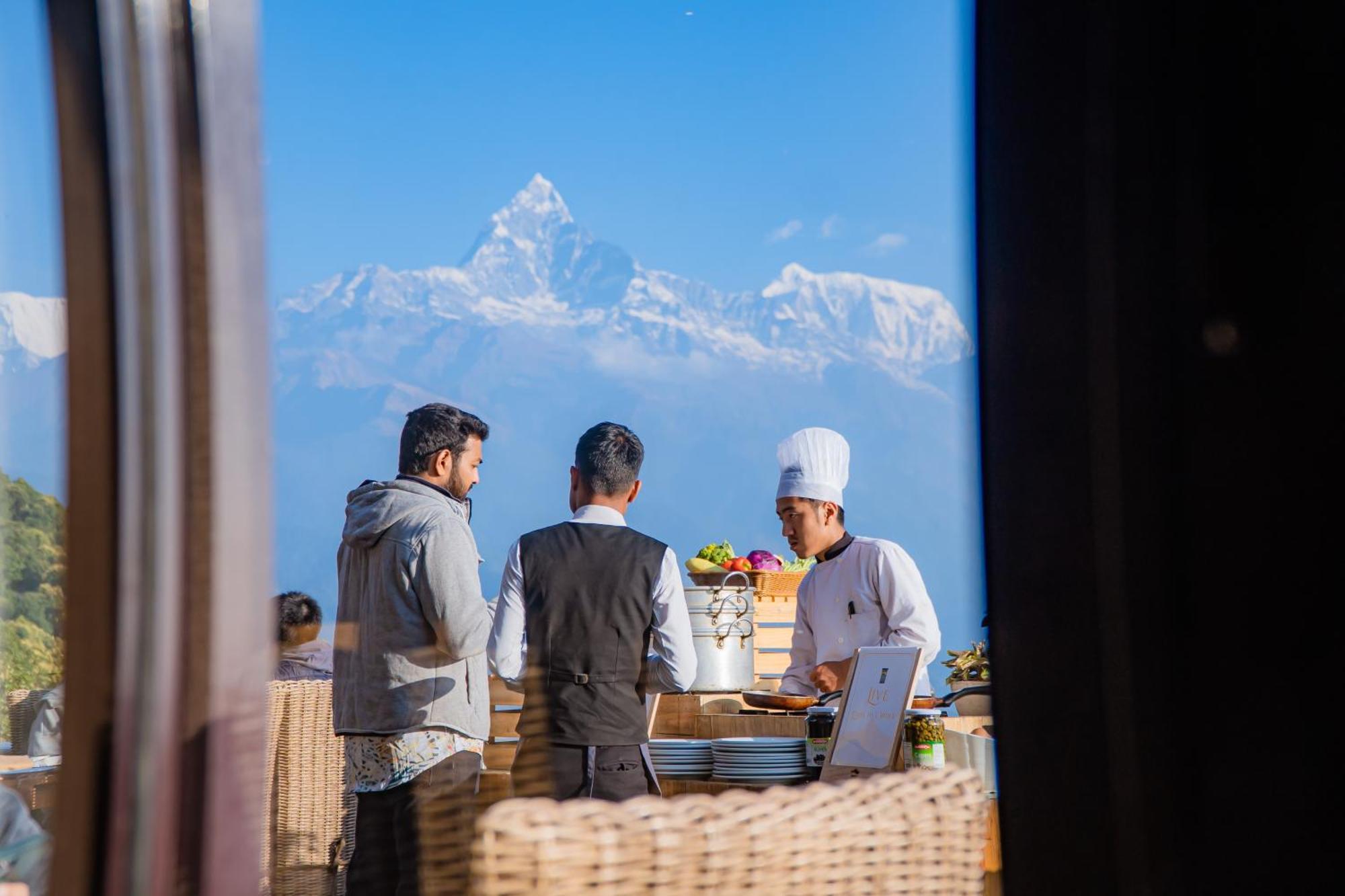 Sarangkot Mountain Lodge Pokhara Eksteriør bilde
