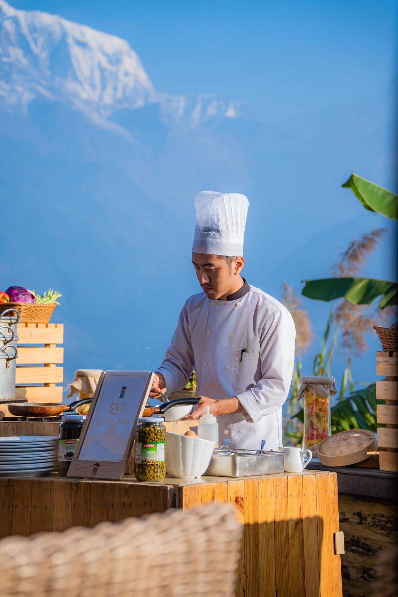 Sarangkot Mountain Lodge Pokhara Eksteriør bilde