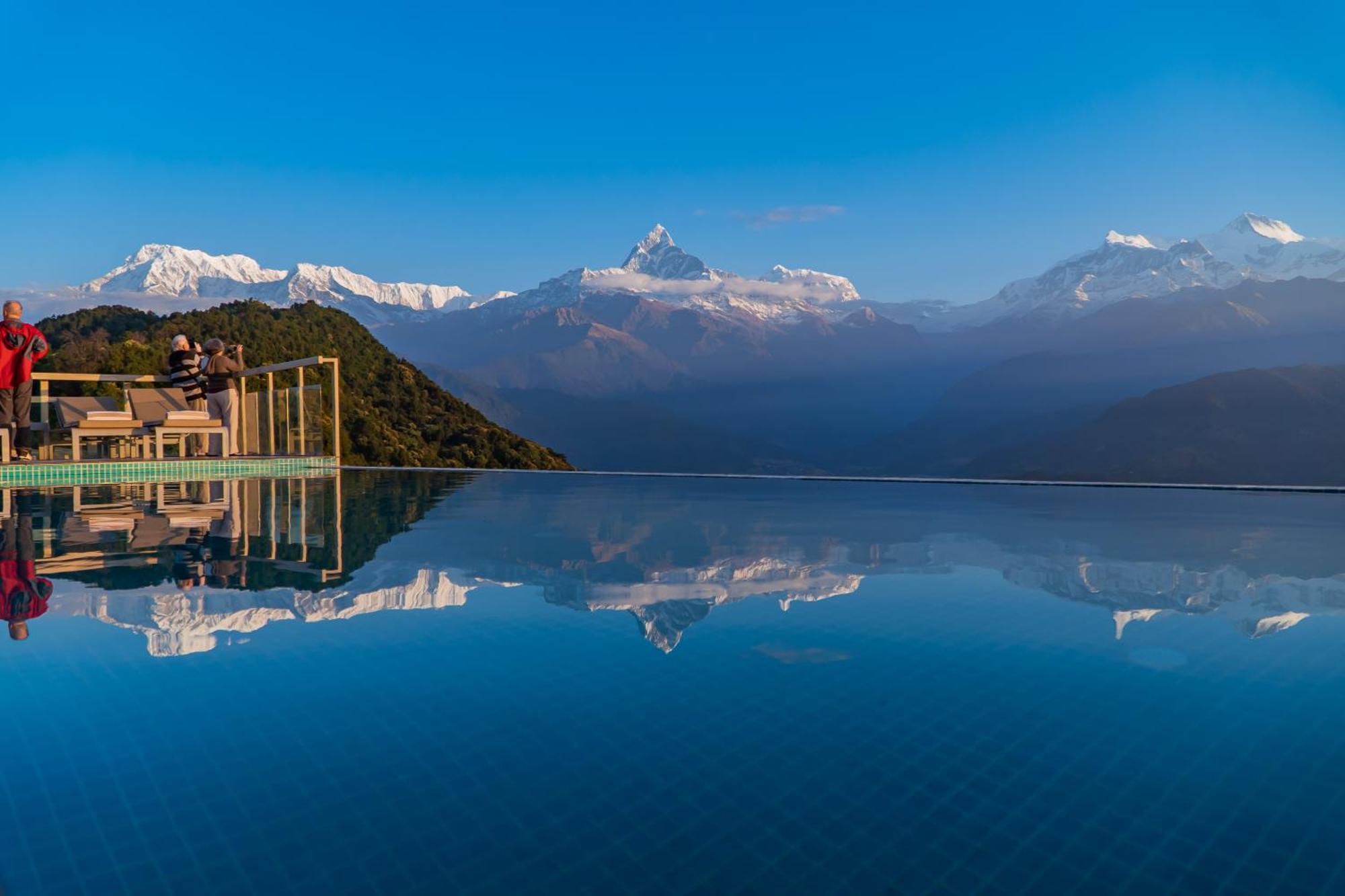 Sarangkot Mountain Lodge Pokhara Eksteriør bilde